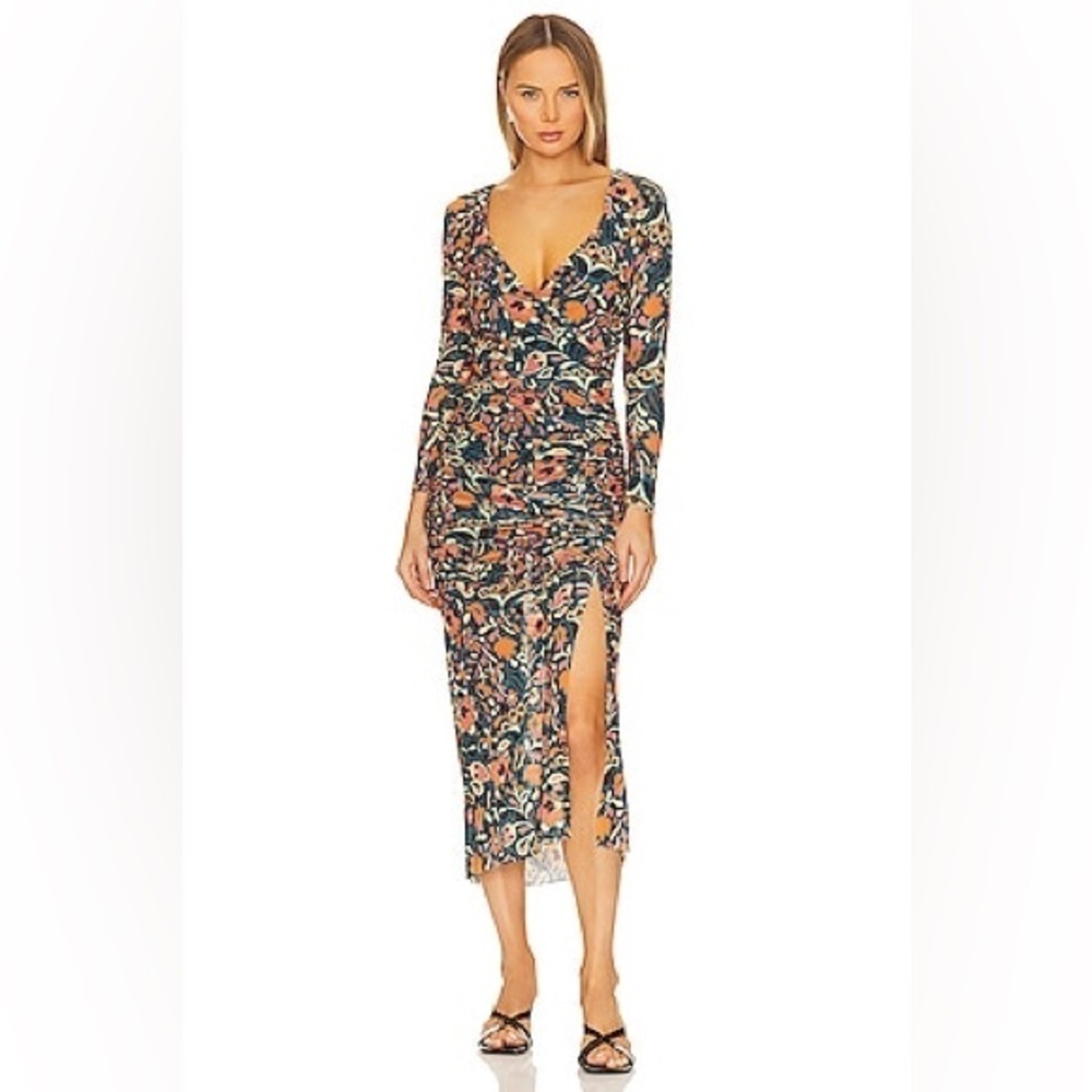 NWT Cleobella Macey Mesh Midi Dress Tallulah Women's Size XS